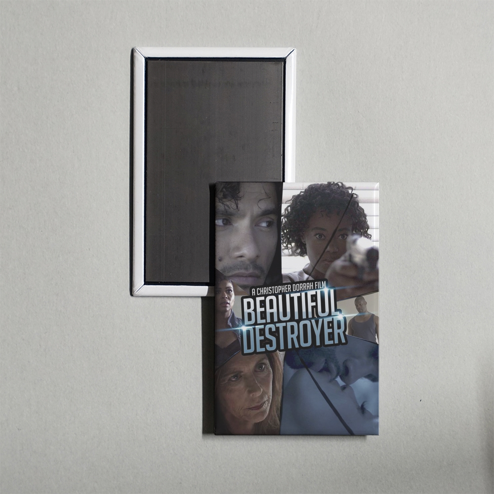 Beautiful Destroyer Mini Movie Fridge Magnet