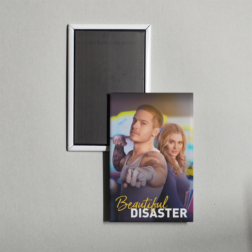 Beautiful Disaster Mini Movie Fridge Magnet