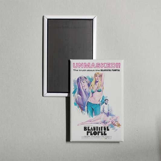 Beautiful People Mini Movie Fridge Magnet