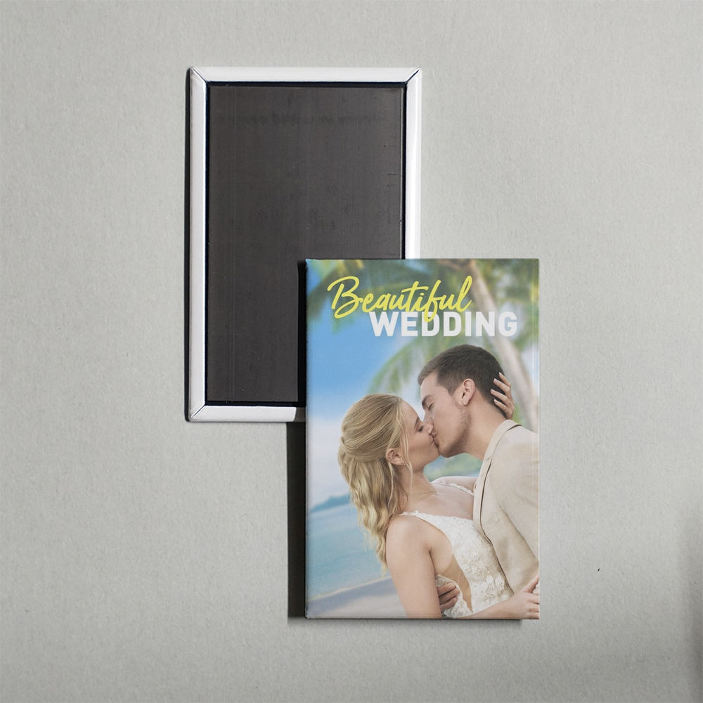 Beautiful Wedding Mini Movie Fridge Magnet