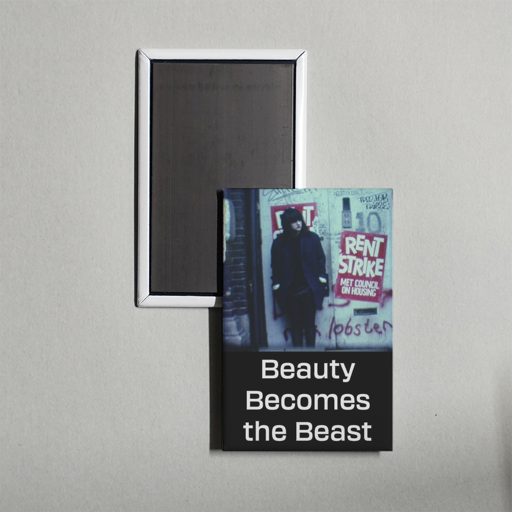 Beauty Becomes the Beast Mini Movie Fridge Magnet