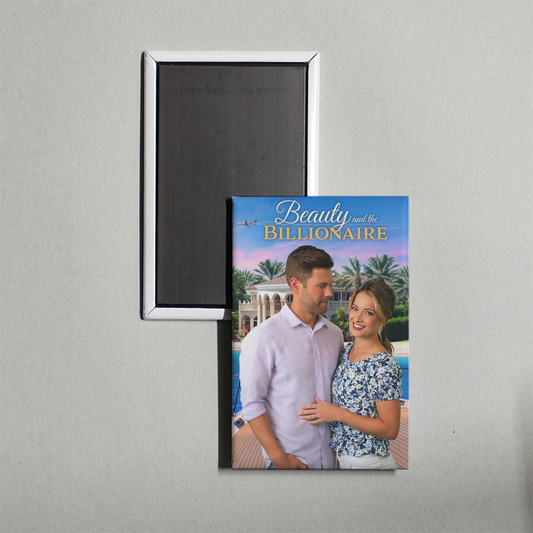 Beauty and the Billionaire Mini Movie Fridge Magnet