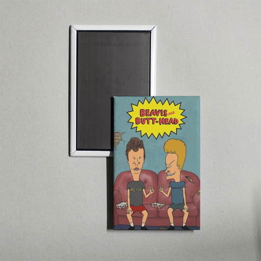 Beavis and Butt-Head TV Show Fridge Magnet