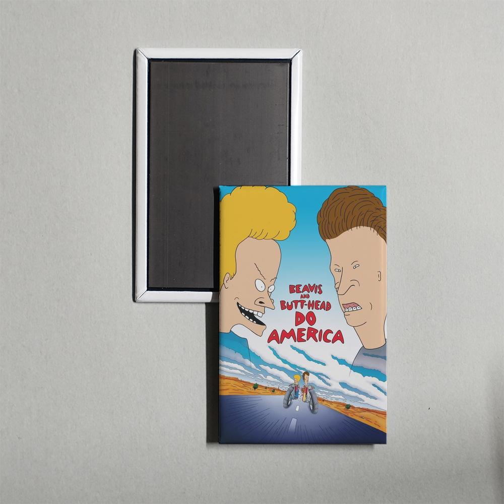 Beavis and Butt-Head Do America Mini Movie Fridge Magnet