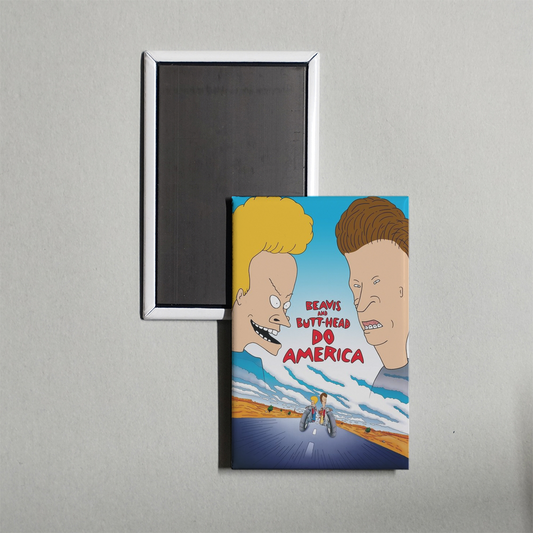 Beavis and Butt-Head Do America Mini Movie Fridge Magnet