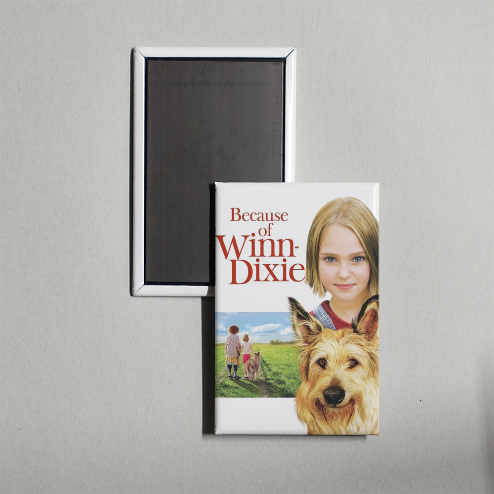 Because of Winn-Dixie Mini Movie Fridge Magnet