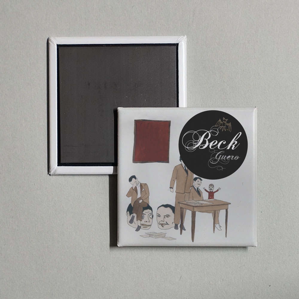 Beck - Guero Album Cover Fridge Magnet