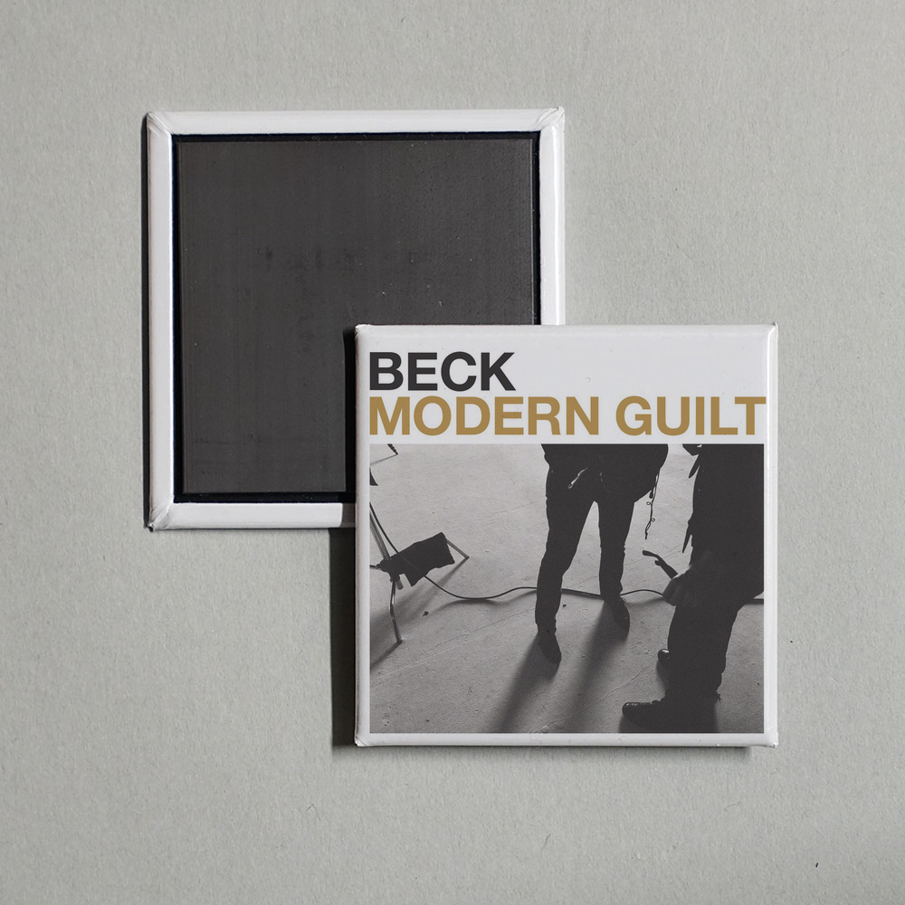 Beck - Modern Guilt Album Cover Fridge Magnet