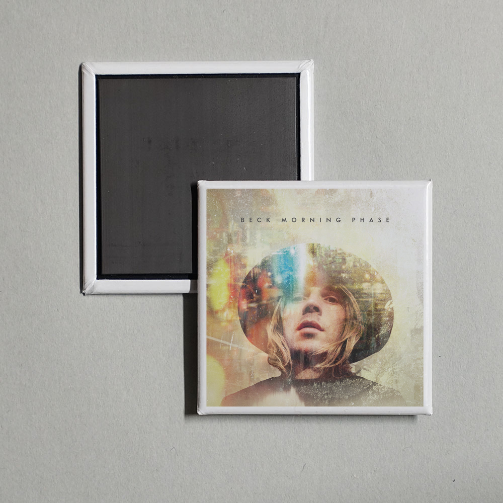 Beck - Morning Phase Album Cover Fridge Magnet