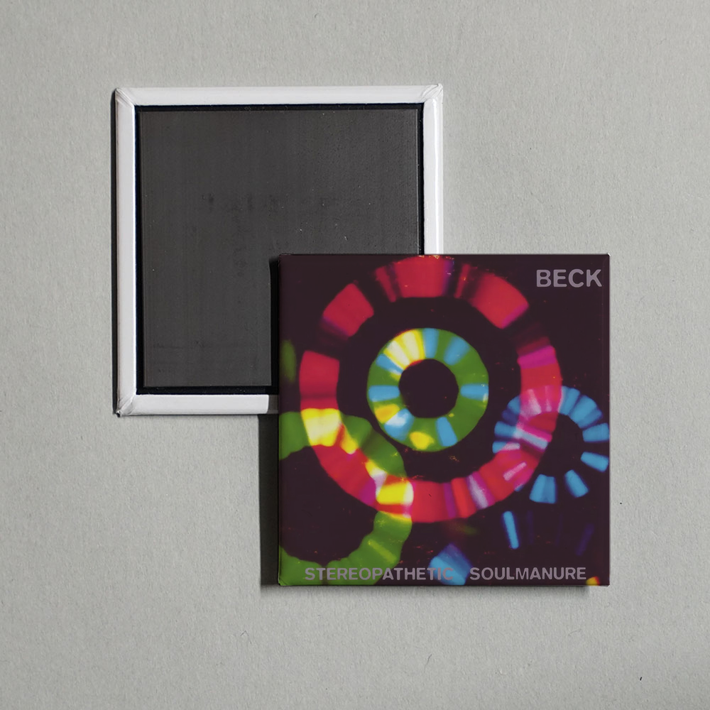 Beck - Stereopathetic Soulmanure Album Cover Fridge Magnet