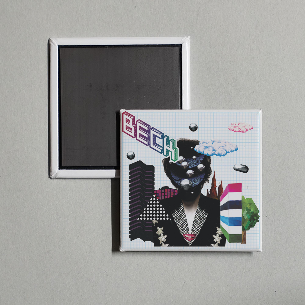 Beck - The Information Album Cover Fridge Magnet