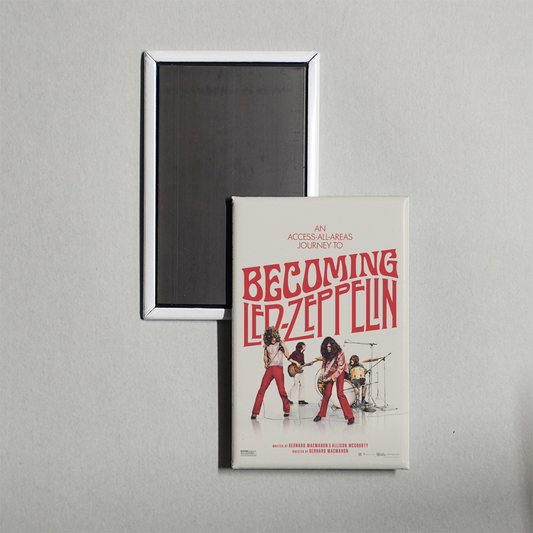 Becoming Led Zeppelin Mini Movie Fridge Magnet