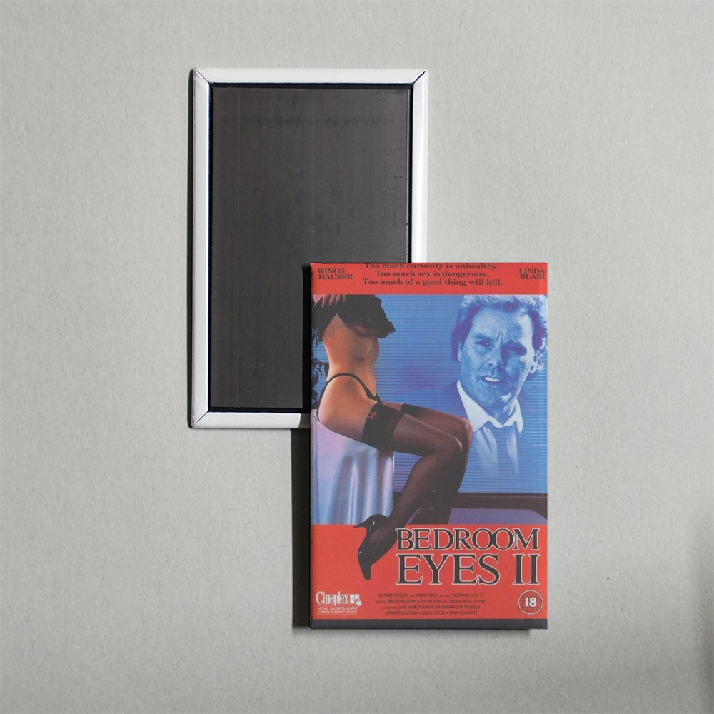 Bedroom Eyes II Mini Movie Fridge Magnet