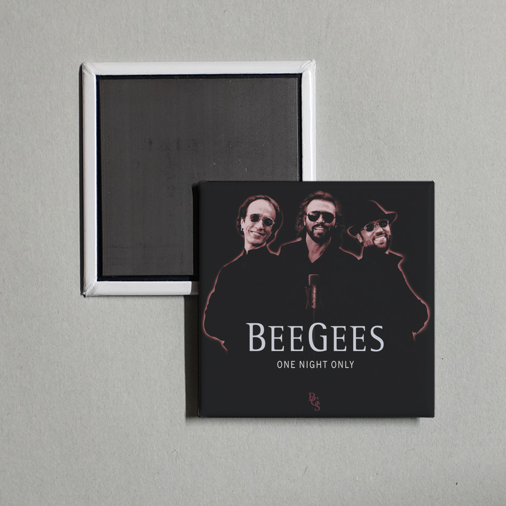 Bee Gees - One Night Only Album Cover Fridge Magnet