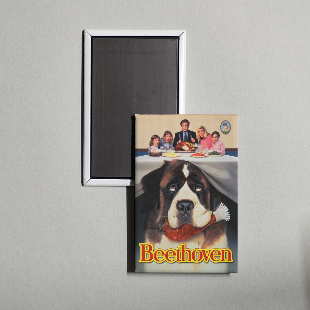 Beethoven Mini Movie Fridge Magnet