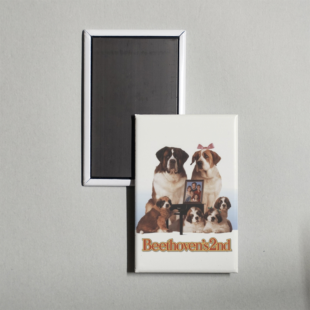 Beethoven's 2nd Mini Movie Fridge Magnet
