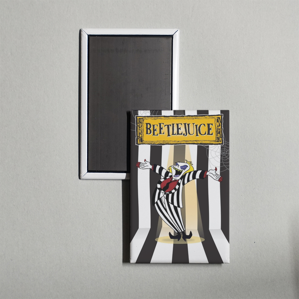 Beetlejuice TV Show Fridge Magnet