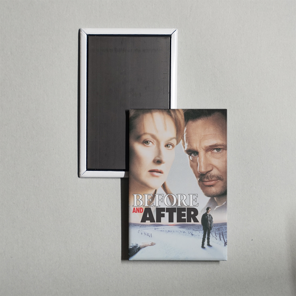 Before and After Mini Movie Fridge Magnet