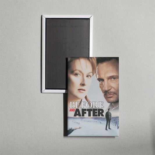 Before and After Mini Movie Fridge Magnet