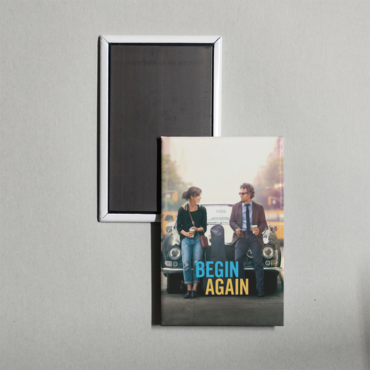 Begin Again Mini Movie Fridge Magnet