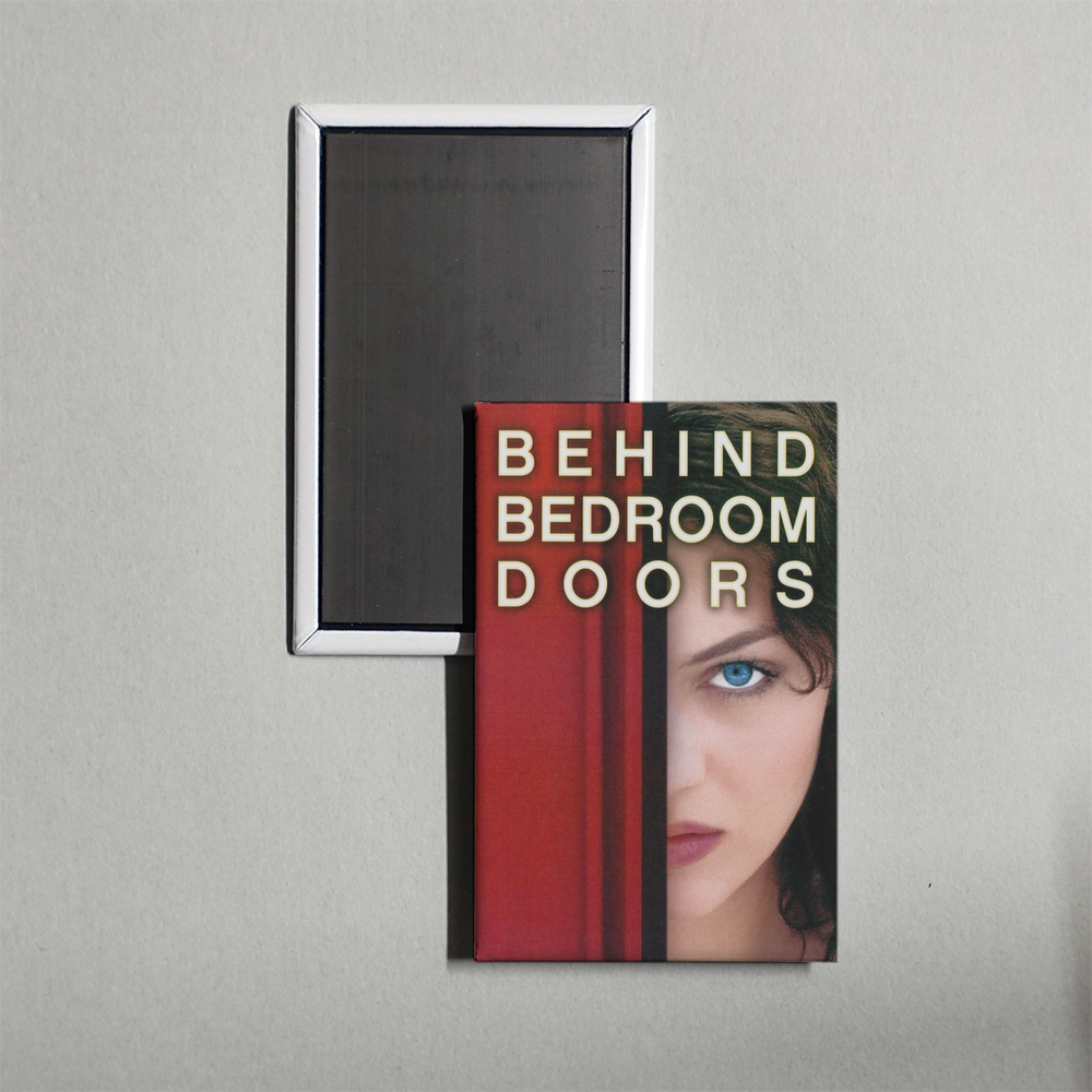 Behind Bedroom Doors Mini Movie Fridge Magnet