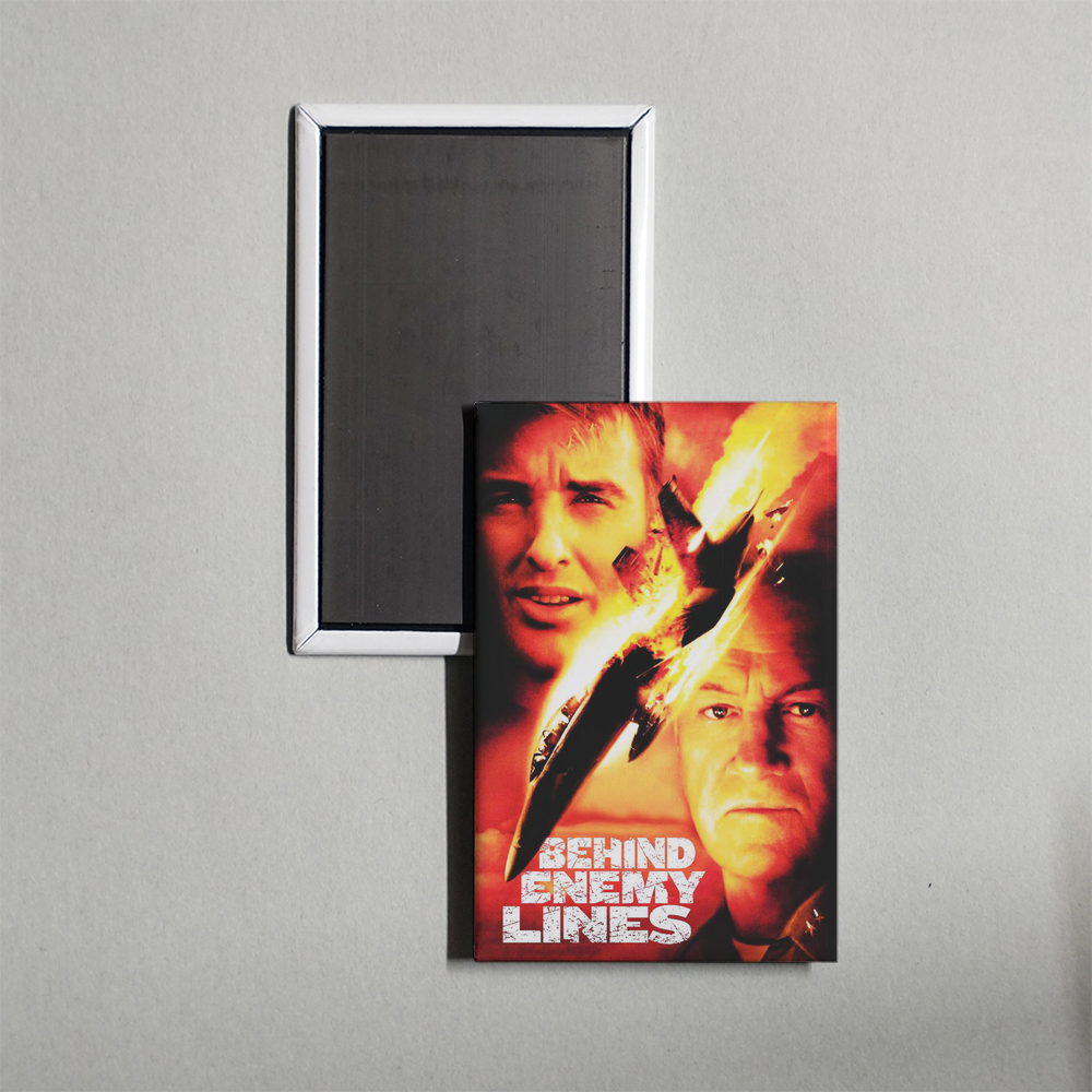 Behind Enemy Lines Mini Movie Fridge Magnet