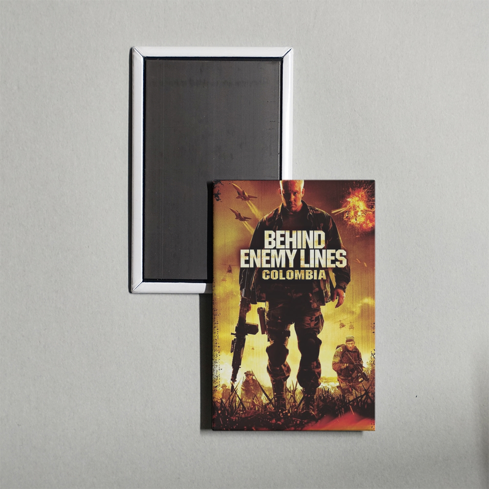 Behind Enemy Lines III Colombia Mini Movie Fridge Magnet