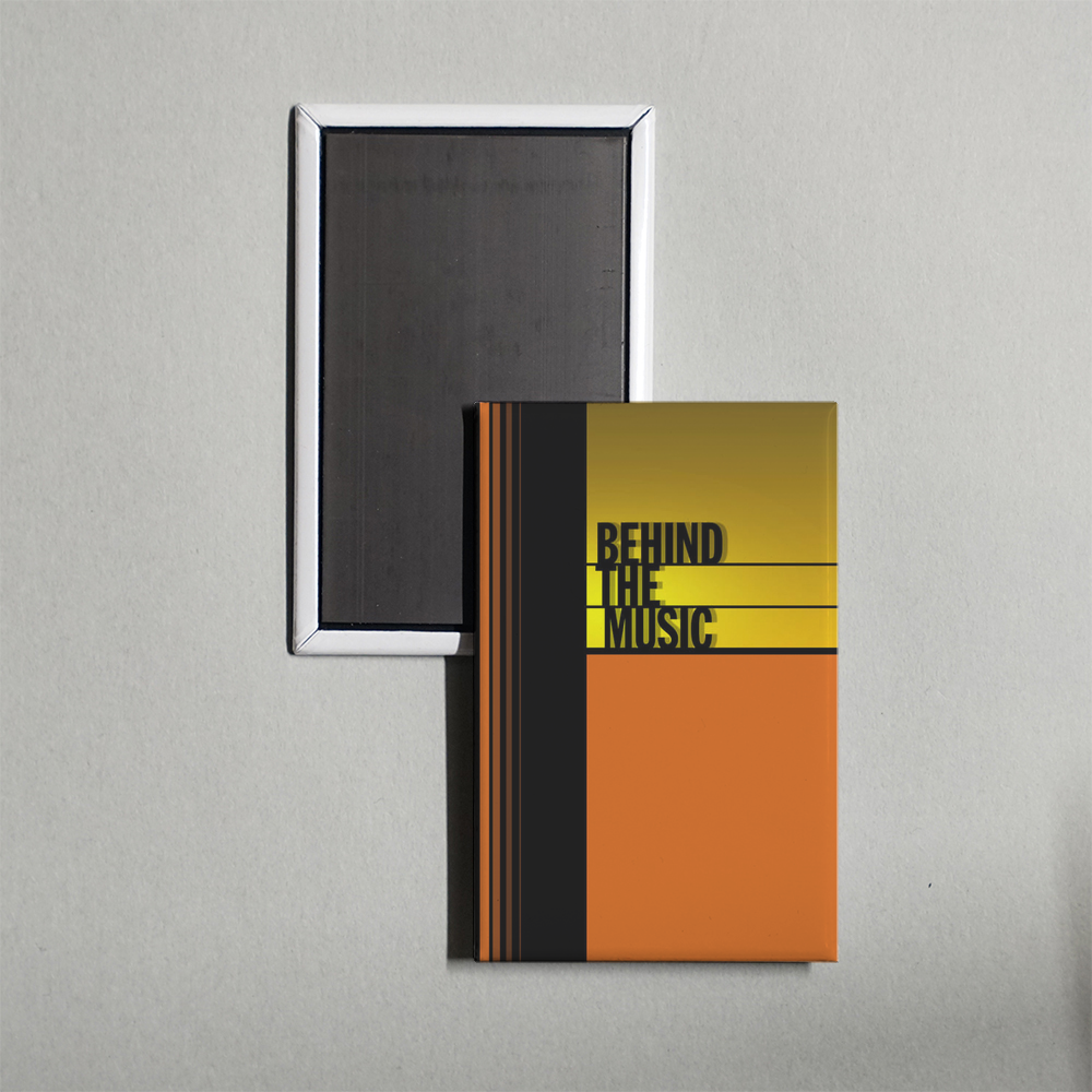 Behind the Music TV Show Fridge Magnet