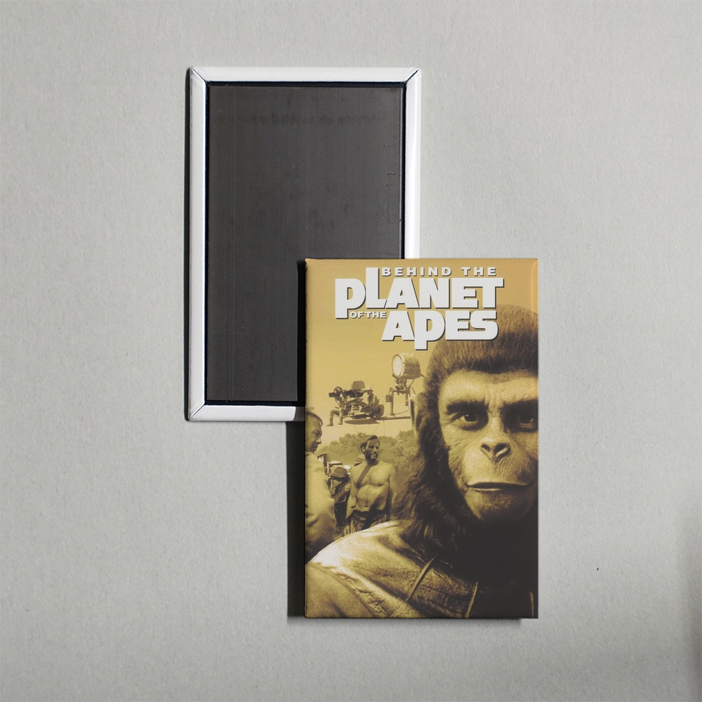 Behind the Planet of the Apes Mini Movie Fridge Magnet
