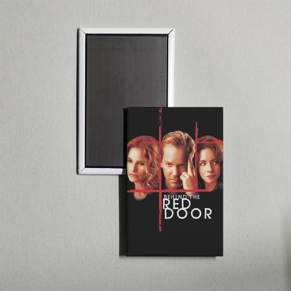 Behind the Red Door Mini Movie Fridge Magnet