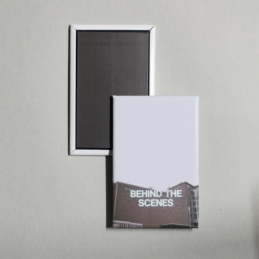 Behind the Scenes TV Show Fridge Magnet