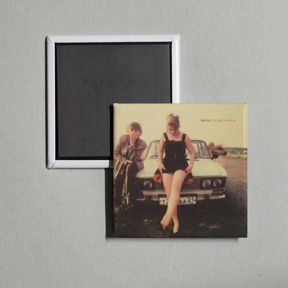 Beirut - Gulag Orkestar Album Cover Fridge Magnet