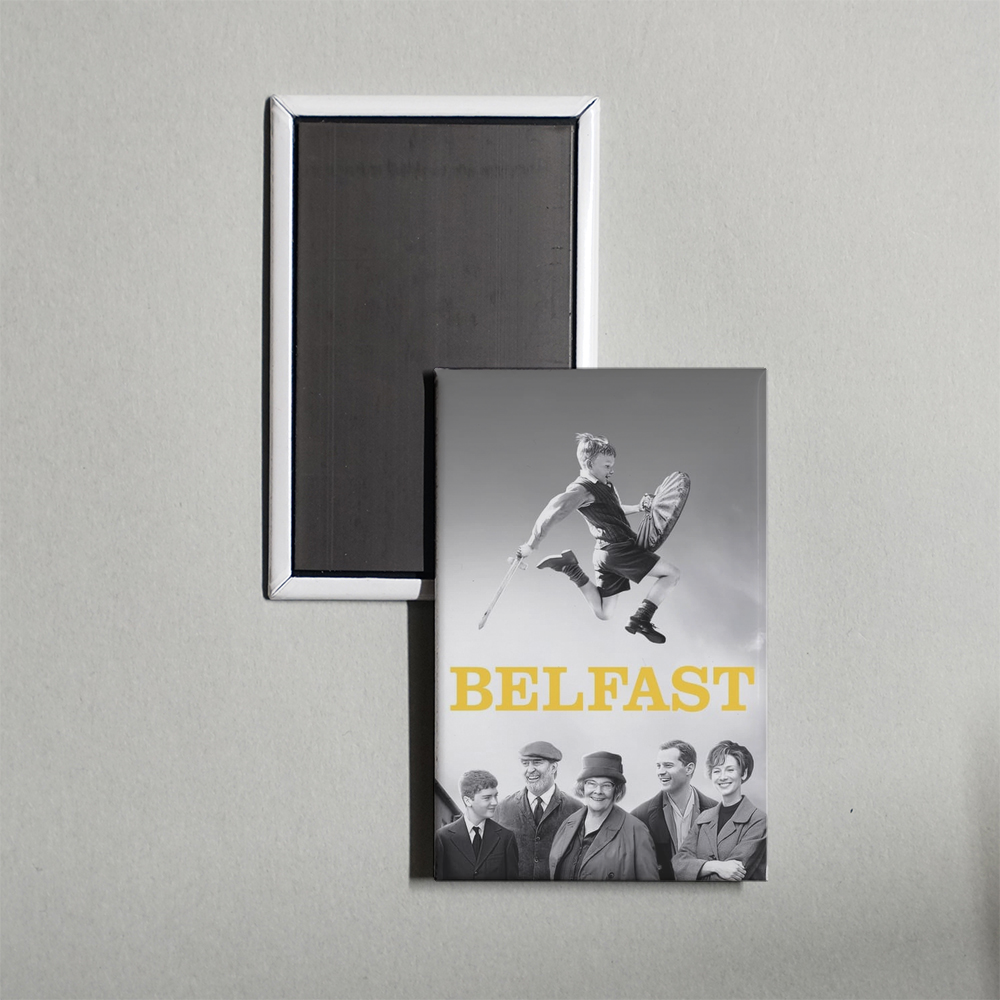 Belfast Mini Movie Fridge Magnet