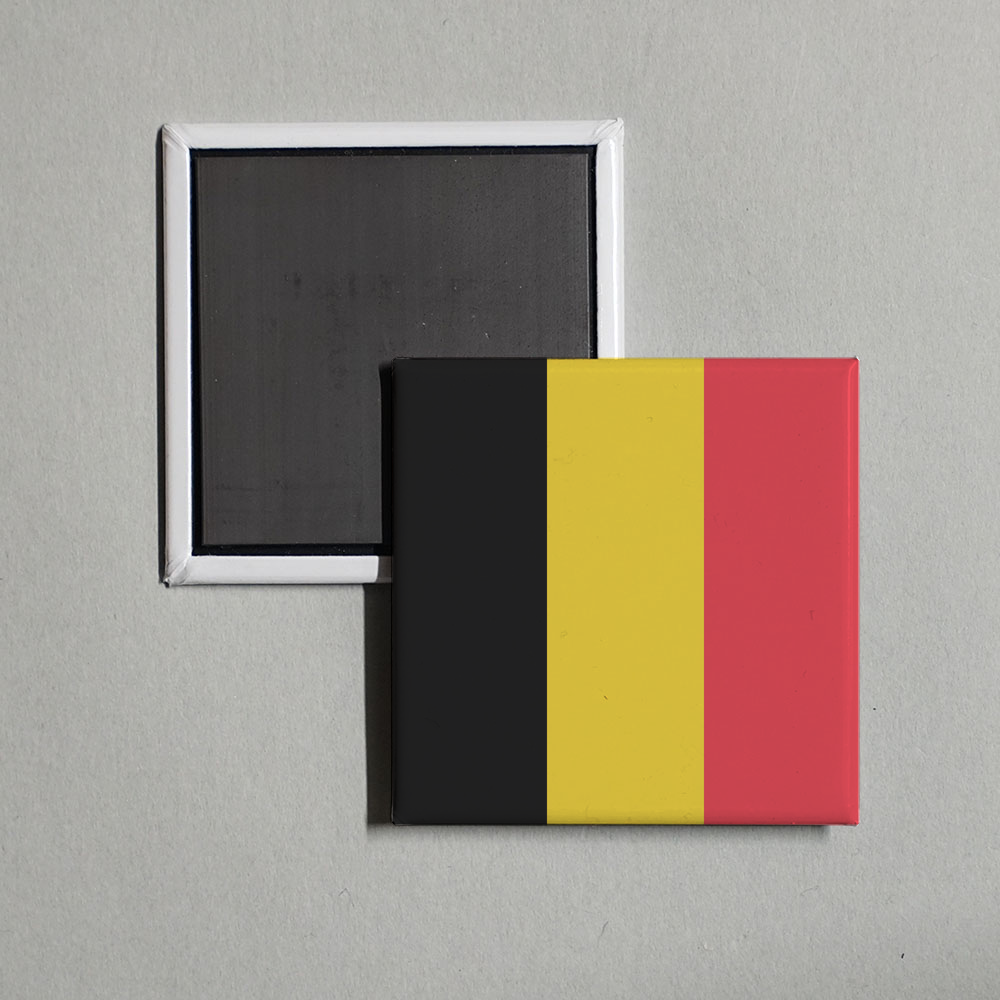 Belgium Flag Fridge Magnet