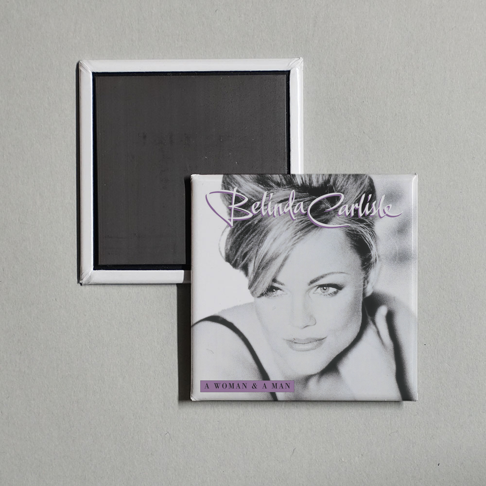 Belinda Carlisle - A Woman And A Man Album Cover Fridge Magnet