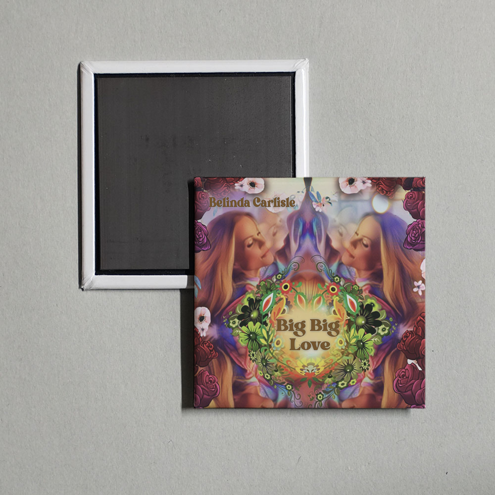 Belinda Carlisle - Big Big Love Album Cover Fridge Magnet