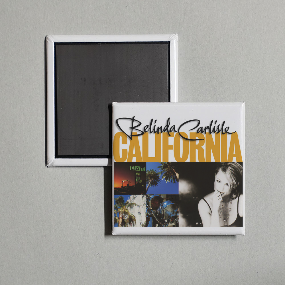Belinda Carlisle - California Album Cover Fridge Magnet