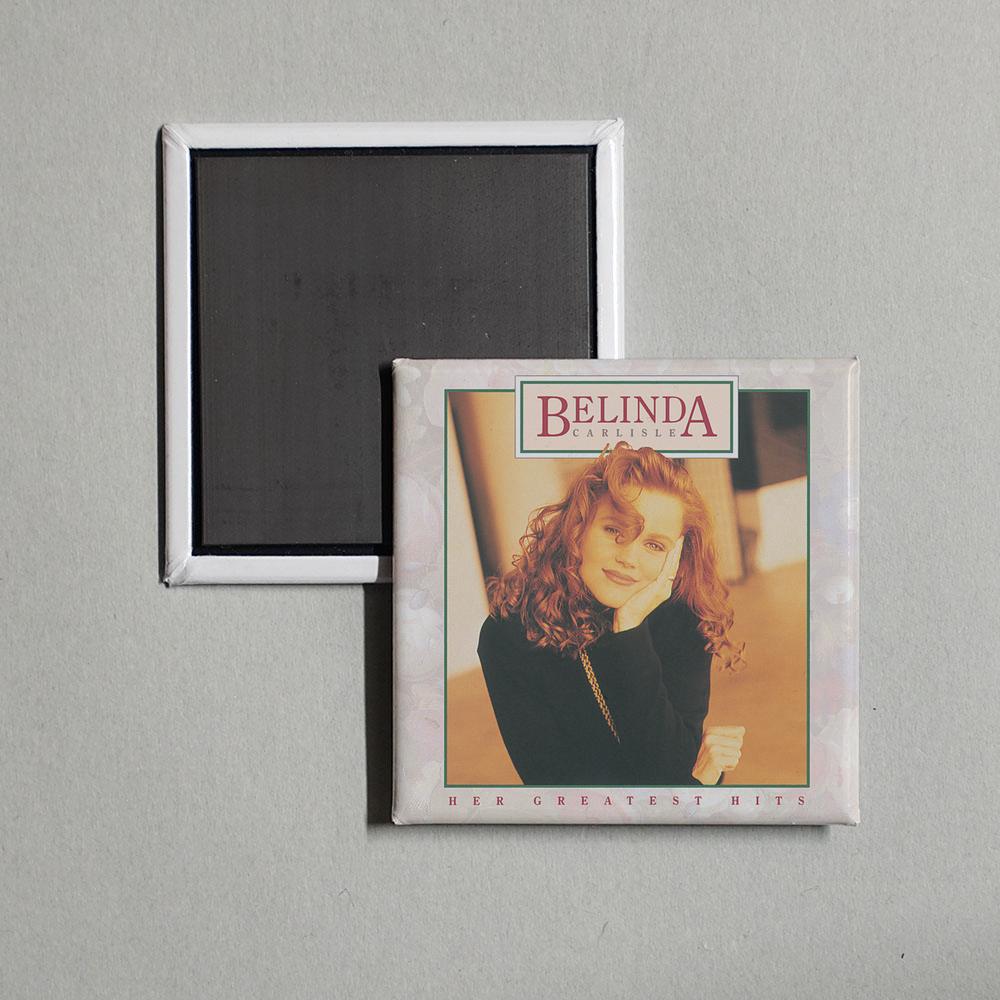 Belinda Carlisle - Her Greatest Hits Album Cover Fridge Magnet
