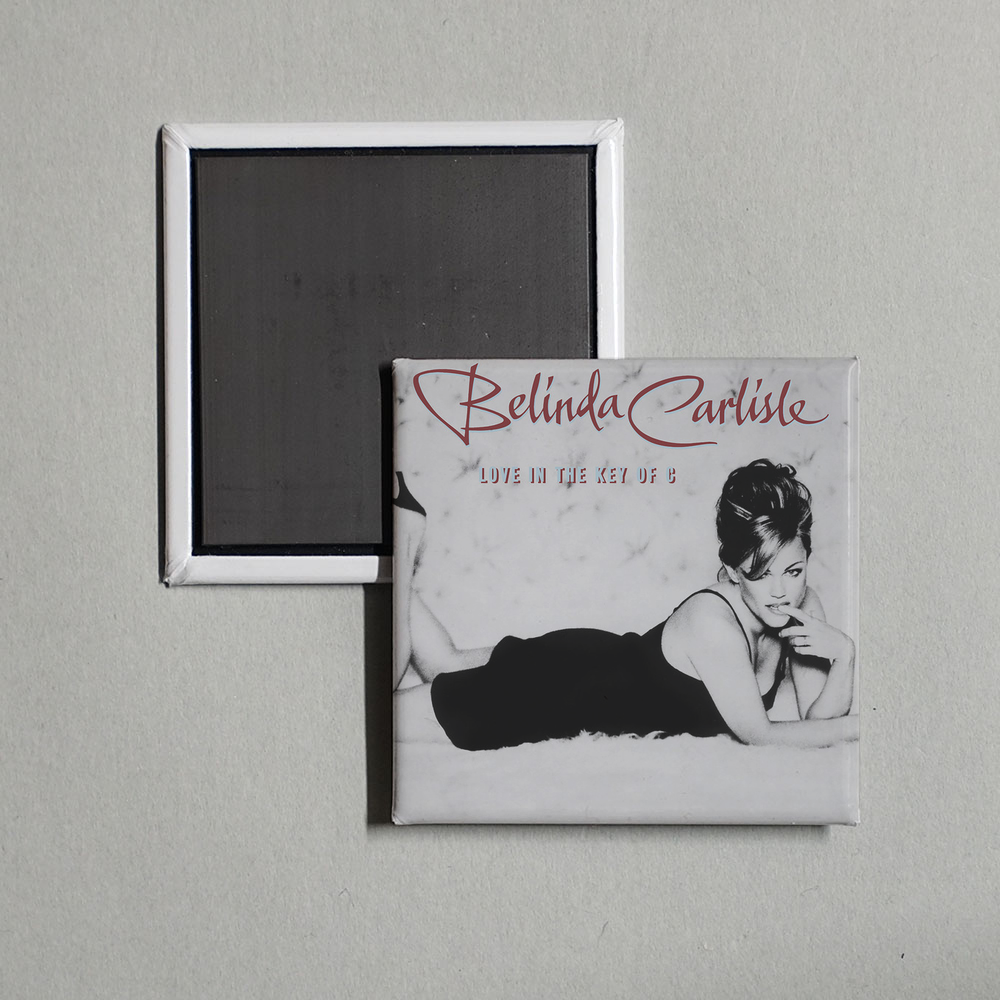 Belinda Carlisle - Love In The Key Of C Album Cover Fridge Magnet