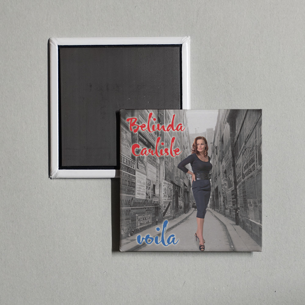 Belinda Carlisle - Voila Album Cover Fridge Magnet