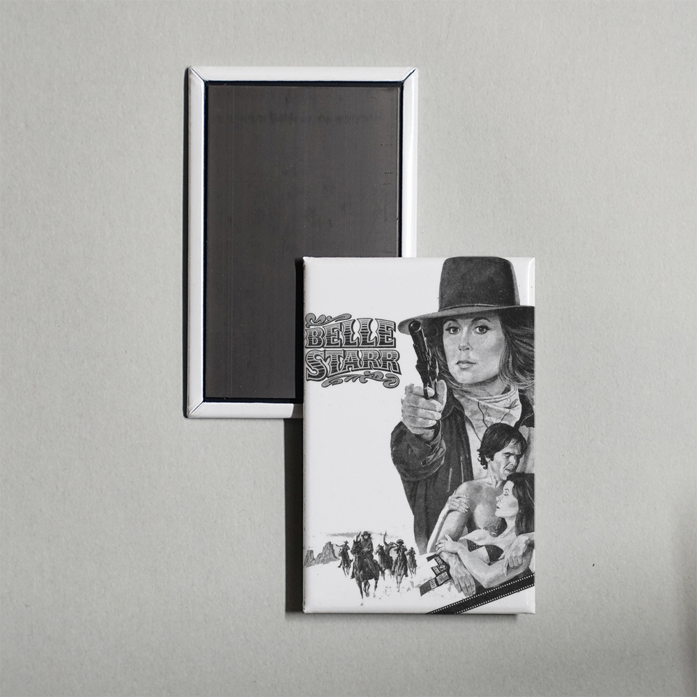 Belle Starr Mini Movie Fridge Magnet