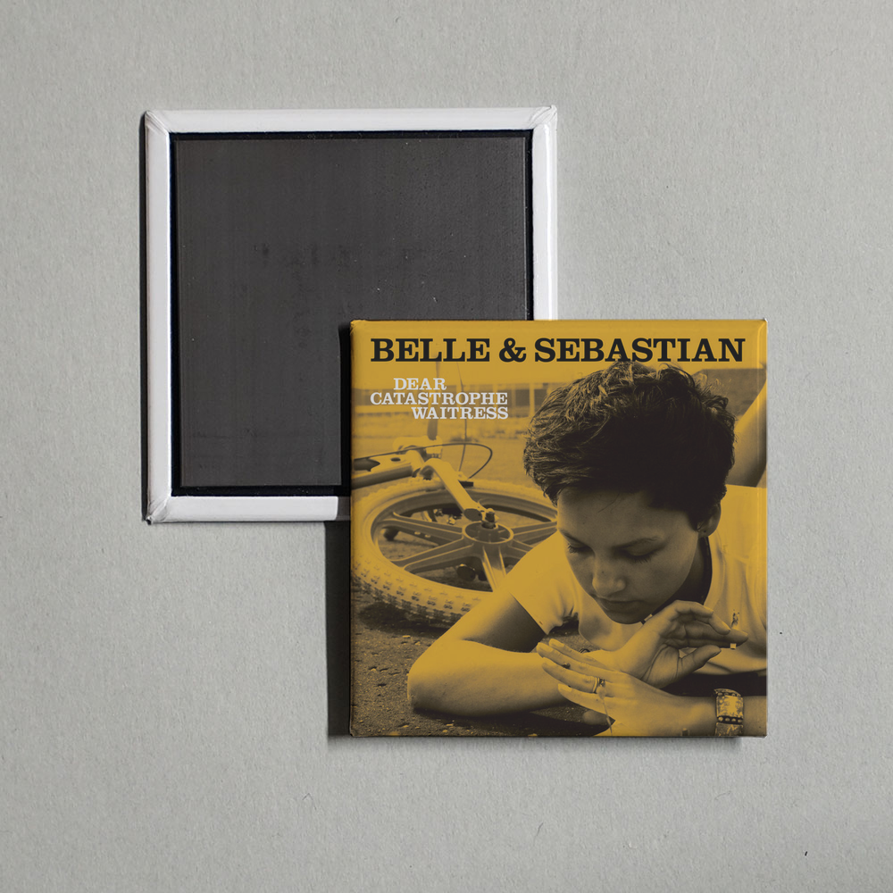 Belle and Sebastian - Dear Catastrophe Waitress Album Cover Fridge Magnet