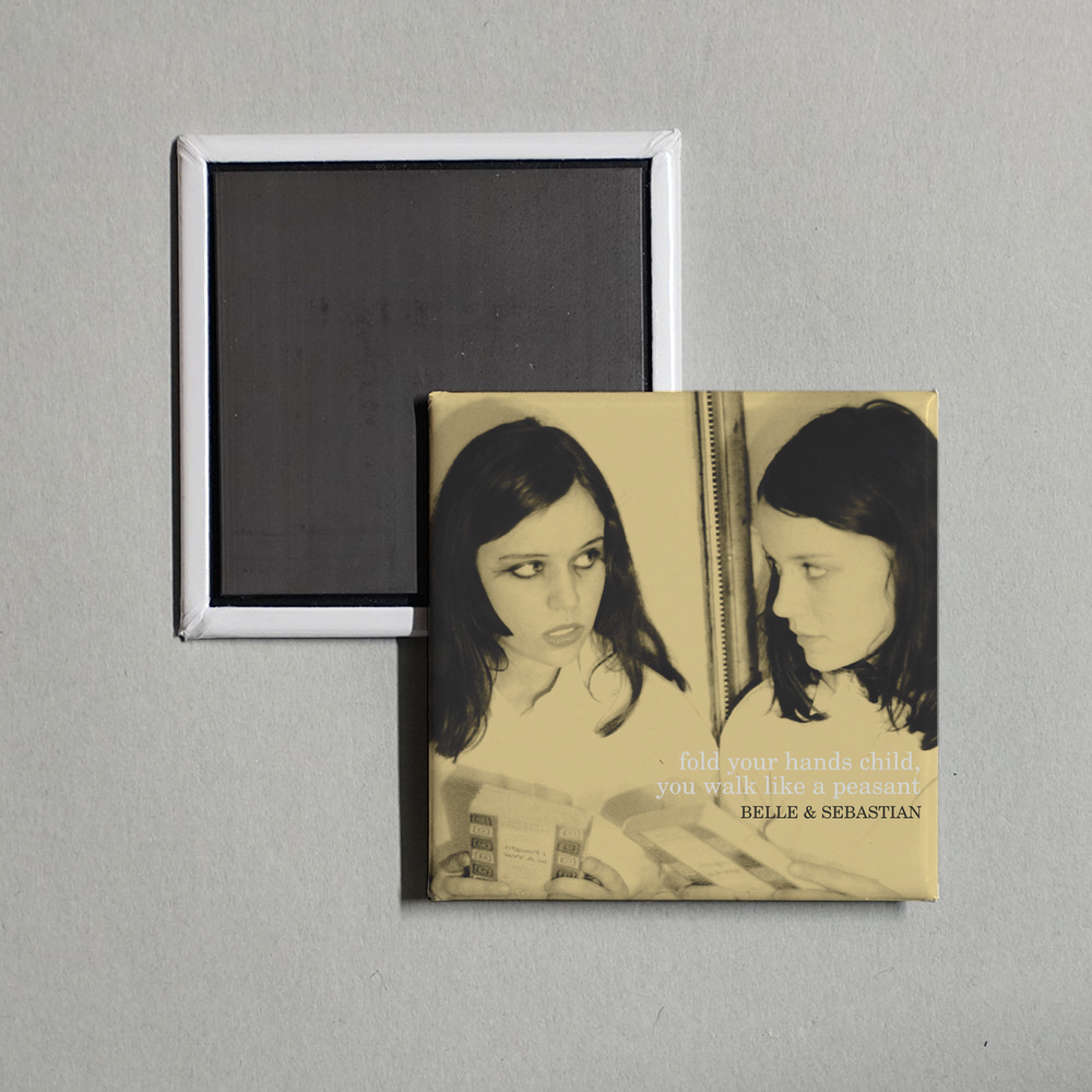 Belle and Sebastian - Fold Your Hands Child, You Walk Like a Peasant Album Cover Fridge Magnet