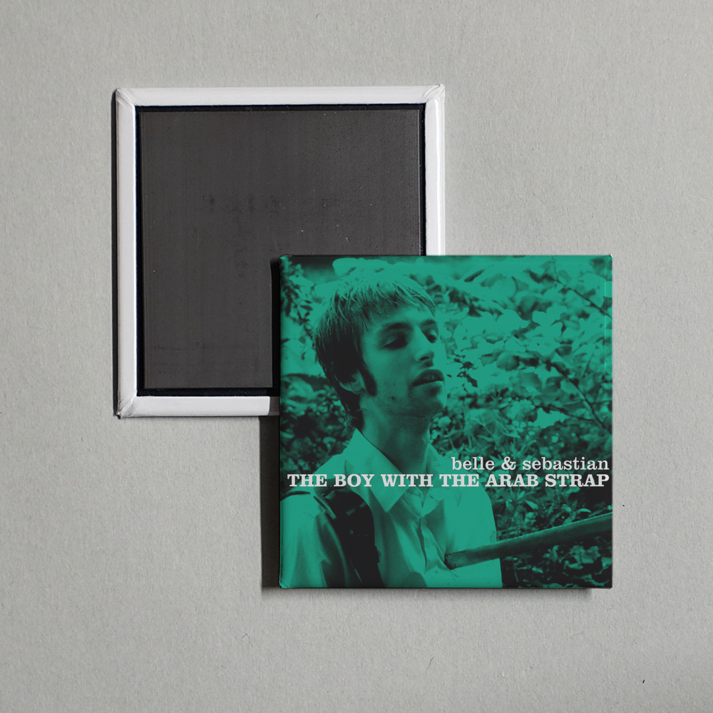 Belle and Sebastian - The Boy With The Arab Strap Album Cover Fridge Magnet