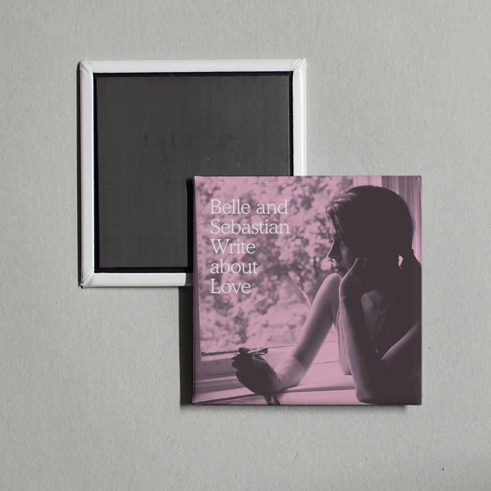 Belle and Sebastian - Write About Love Album Cover Fridge Magnet