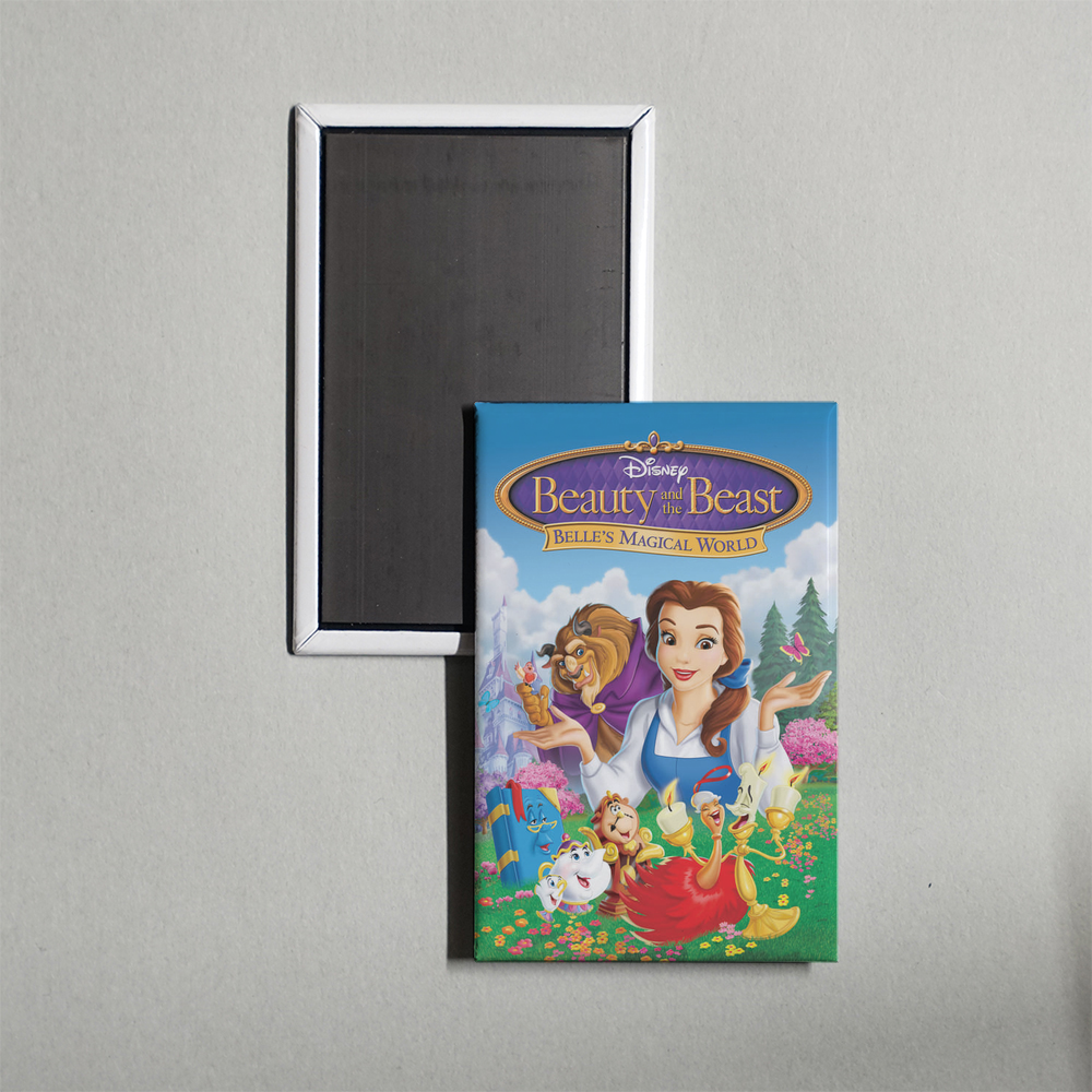 Belle's Magical World Mini Movie Fridge Magnet