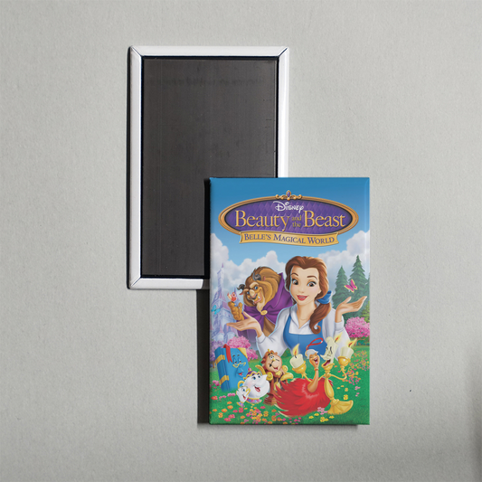 Belle's Magical World Mini Movie Fridge Magnet