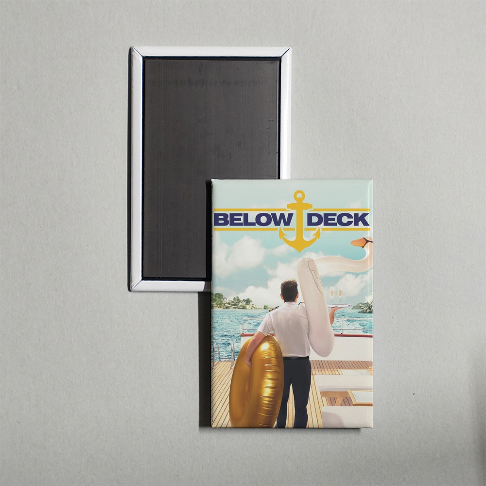 Below Deck TV Show Fridge Magnet