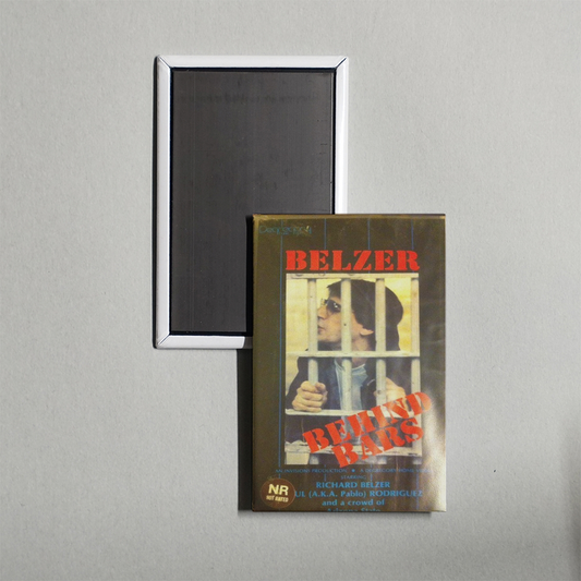 Belzer Behind Bars Mini Movie Fridge Magnet