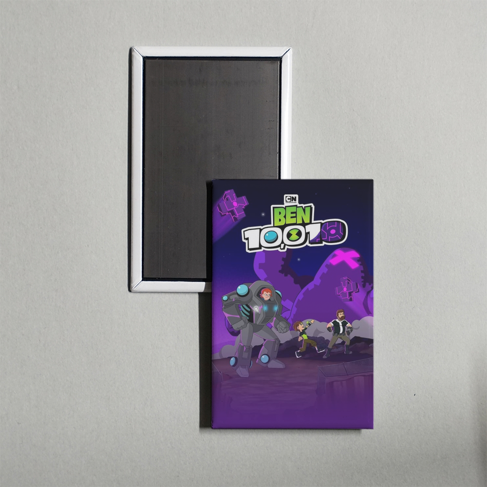 Ben 10 Ben 10,010 Mini Movie Fridge Magnet
